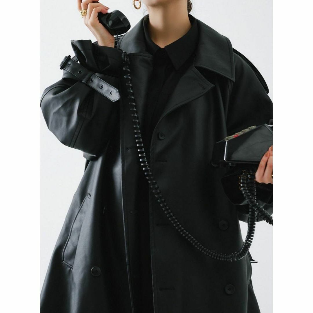 S THE TOÉ TOE AVIGNON TRENCH COAT ブラックの通販 by ほぼ全品即日