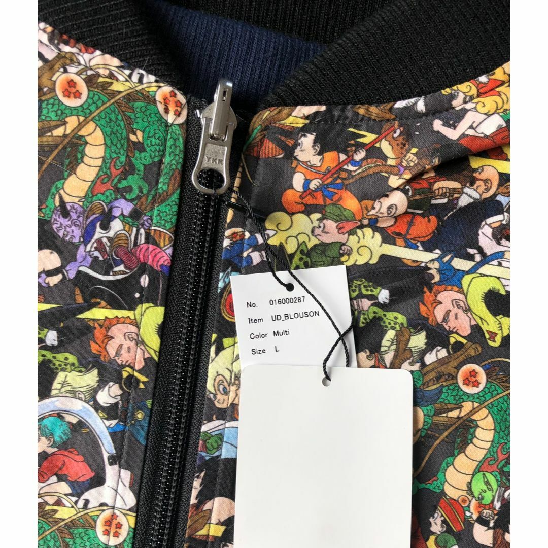 美品】 グラニフ graniph ドラゴンボール リバーシブルブルゾン Lサイズ Design Tshirts Store graniph - Lサイズ ドラゴンボール