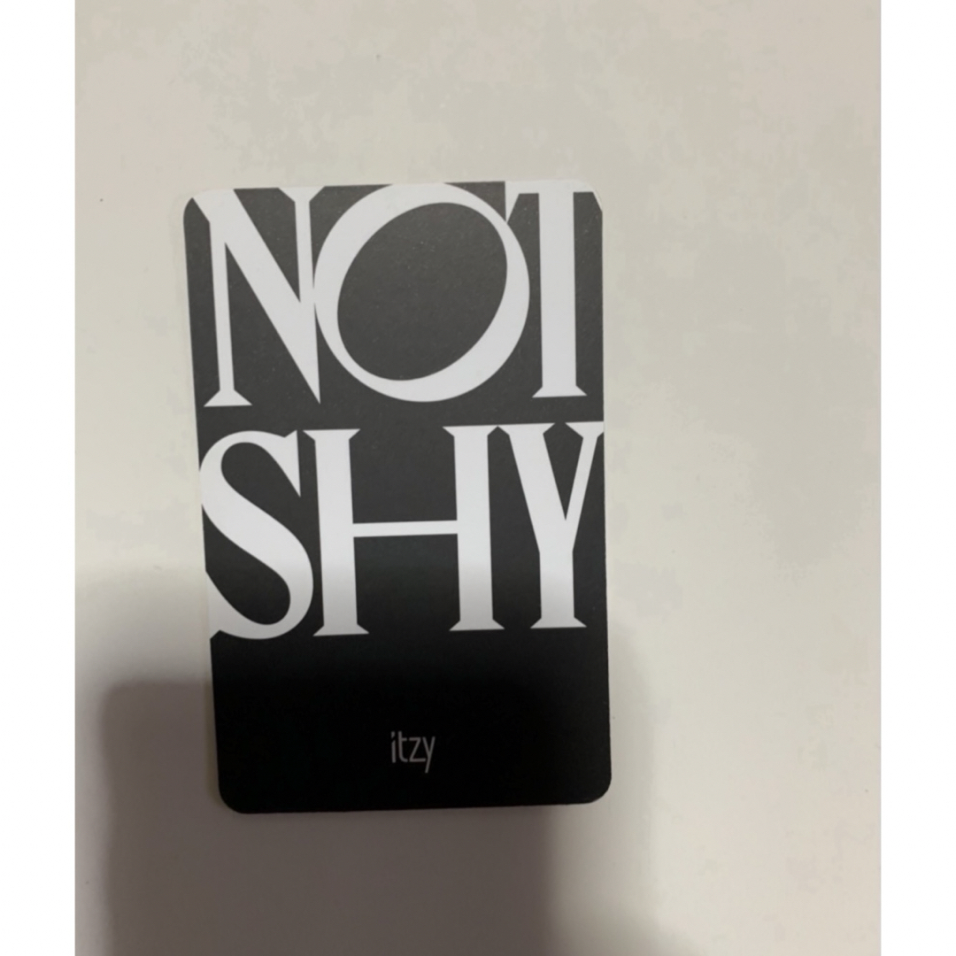 ITZY(イッチ)のITZY リア、ユナ　公式トレカ　NotShy ② エンタメ/ホビーのCD(K-POP/アジア)の商品写真
