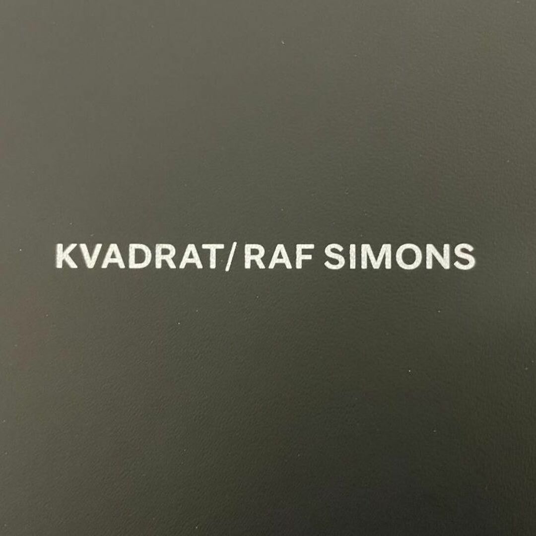 RAF SIMONS(ラフシモンズ)のラフシモンズ KVADRAT RAF SIMONS レザー キーリング ピンク メンズのファッション小物(キーホルダー)の商品写真