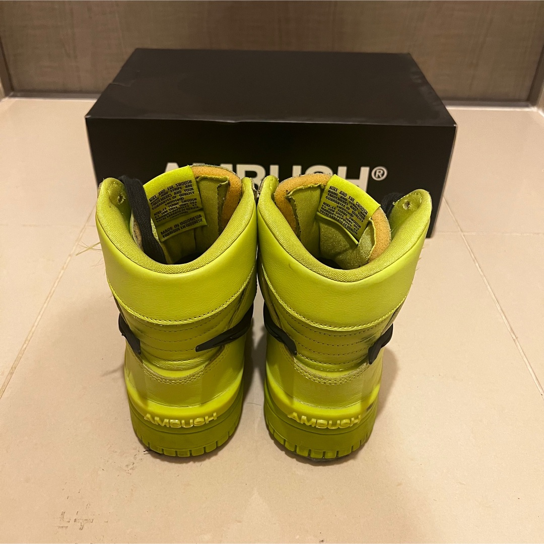 AMBUSH(アンブッシュ)のAMBUSH × NIKE DUNK HIGH FLASH LIME 25cm メンズの靴/シューズ(スニーカー)の商品写真