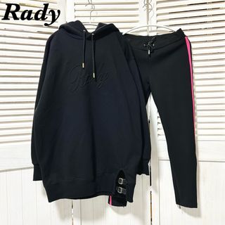 レディー(Rady)の美品　Rady レディー　パーカー　レギンス M  2点セット(セット/コーデ)