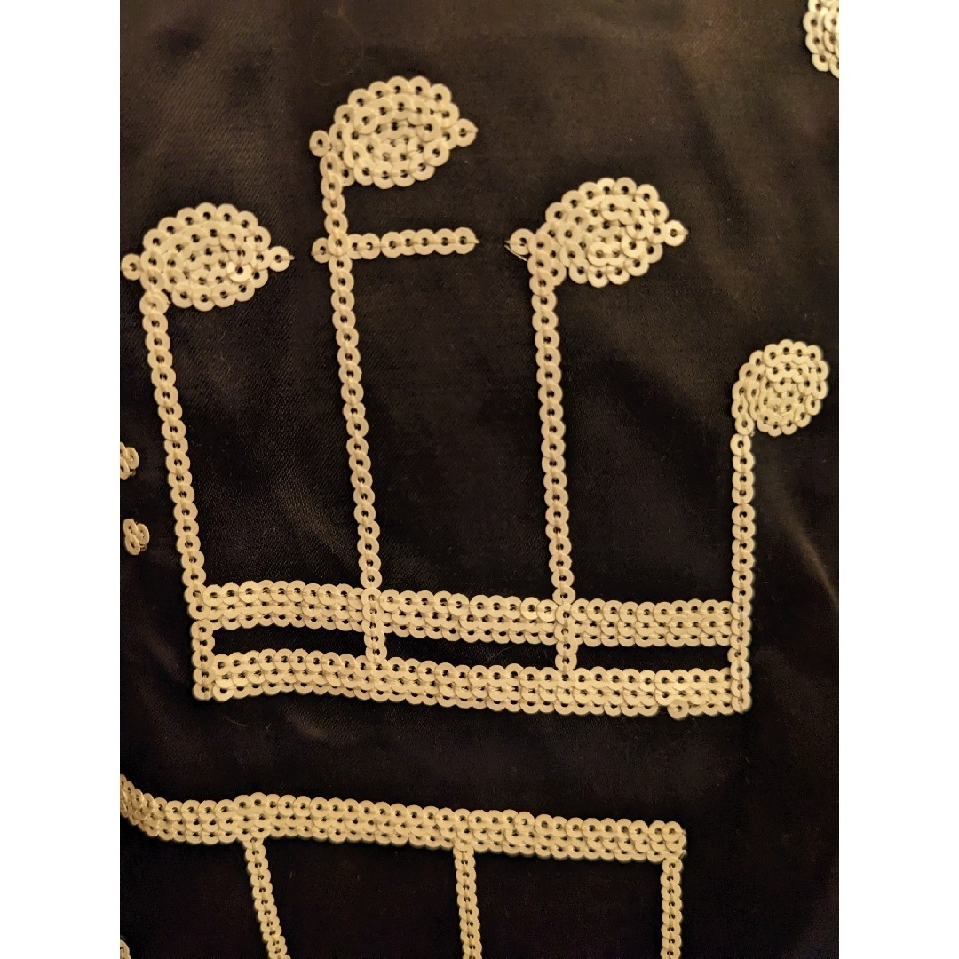 DIOR HOMME - DIOR HOMME 音符 レザー テディジャケット 44の DIOR HOMME - DIOR HOMME 音符 レザー テディジャケット 44の