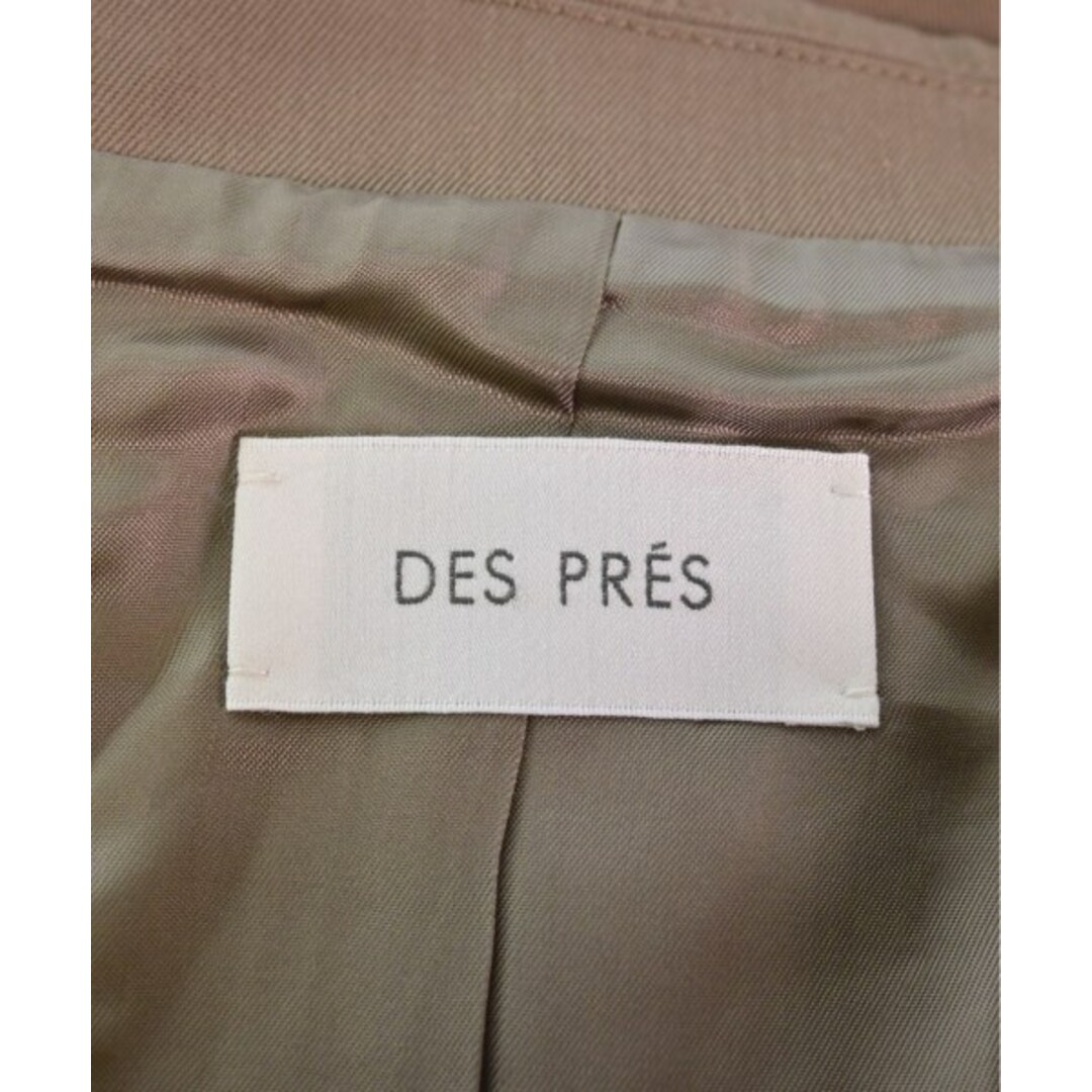 DES PRES(デプレ)のDES PRES デプレ ジャケット（その他） F 茶 【古着】【中古】 レディースのジャケット/アウター(その他)の商品写真