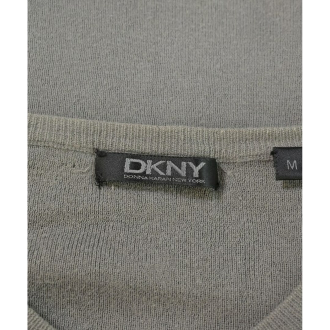 DKNY(ダナキャランニューヨーク)のDKNY ディーケーエヌワイ ニット・セーター M グレー 【古着】【中古】 メンズのトップス(ニット/セーター)の商品写真