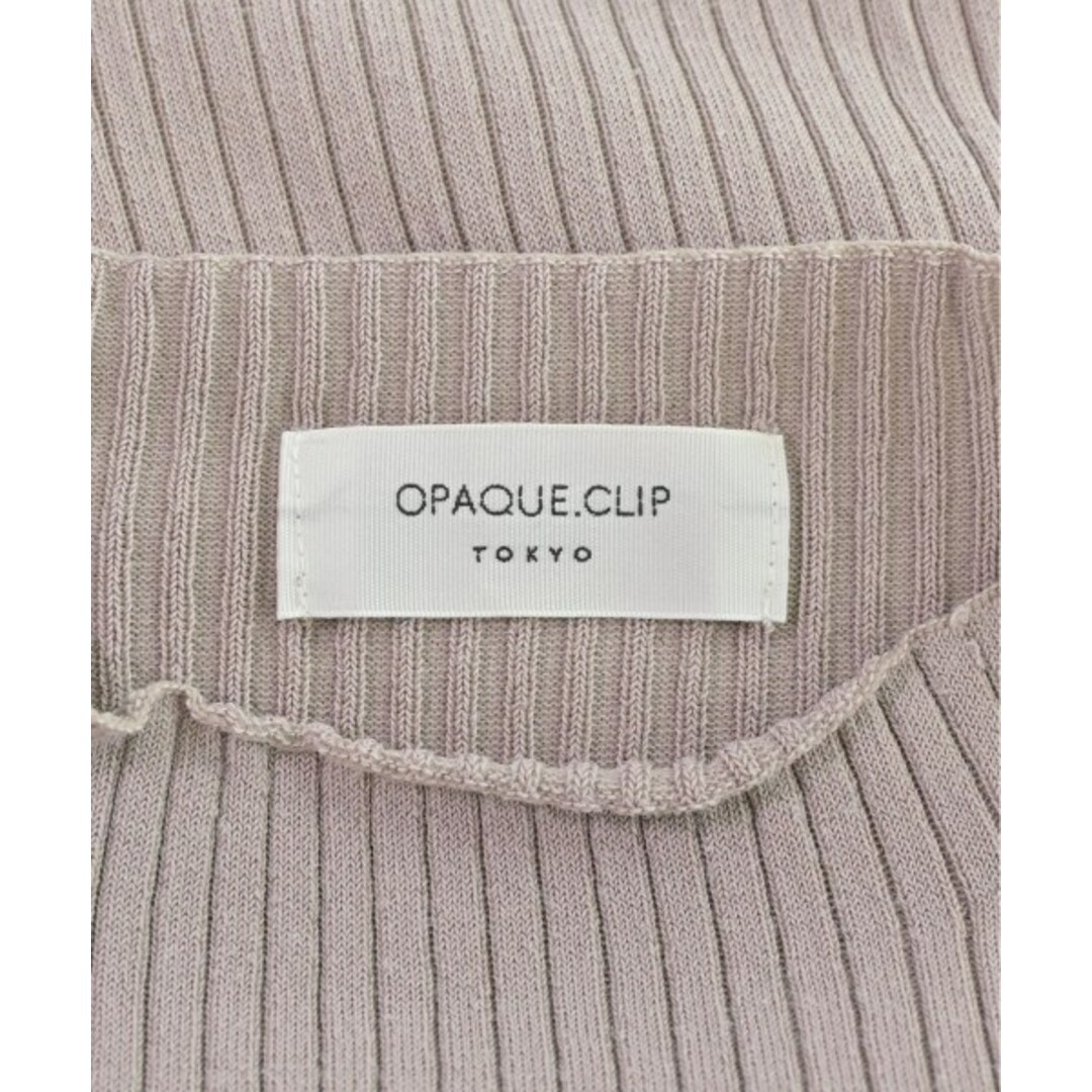 OPAQUE.CLIP(オペークドットクリップ)のOPAQUE.CLIP ニット・セーター S ピンクベージュ系 【古着】【中古】 レディースのトップス(ニット/セーター)の商品写真