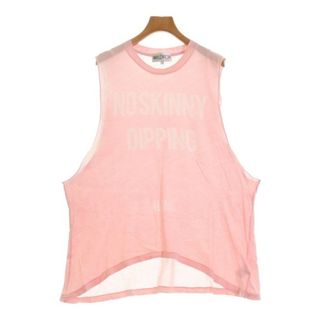 ワイルドフォックス(WILDFOX)のWILDFOX ワイルドフォックス ノースリーブ S ピンク 【古着】【中古】(タンクトップ)