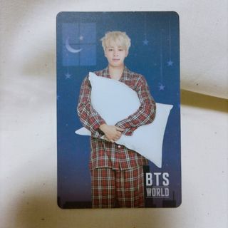 ボウダンショウネンダン(防弾少年団(BTS))のBTS WORLD JIMIN ジミン トレカ CD ランダムフォトカード(アイドルグッズ)