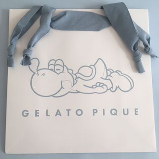 ジェラートピケ(gelato pique)のジェラートピケ×マリオコラボ⭐︎ショップ袋 Sサイズ⭐︎(ノベルティグッズ)
