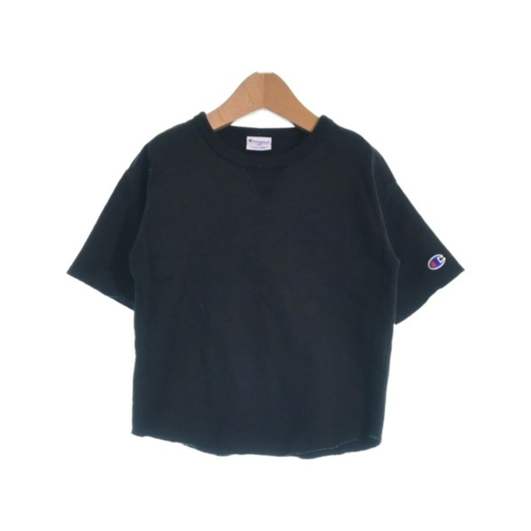 Champion(チャンピオン)のCHAMPION チャンピオン Tシャツ・カットソー 105 黒 【古着】【中古】 キッズ/ベビー/マタニティのキッズ服女の子用(90cm~)(Tシャツ/カットソー)の商品写真