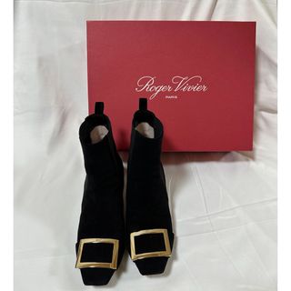 ロジェヴィヴィエ(ROGER VIVIER)の【人気商品】ロジェヴィヴィエ　トランペット　ブーツ36.5(ブーツ)