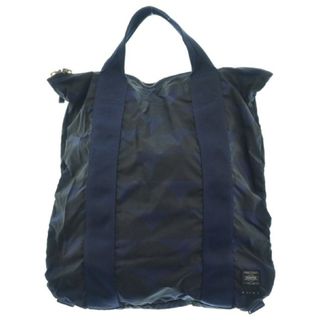 MARNI マルニ トートバッグ - 紺x黒(ドット) 【古着】【中古】