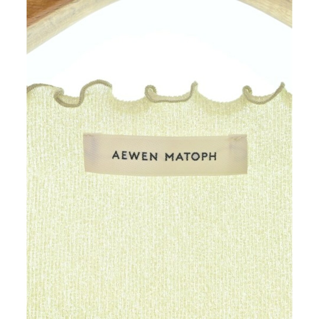 AEWEN MATOPH(イウエンマトフ)のAEWEN MATOPH イウエンマトフ ニット・セーター -(S位) 緑系 【古着】【中古】 レディースのトップス(ニット/セーター)の商品写真