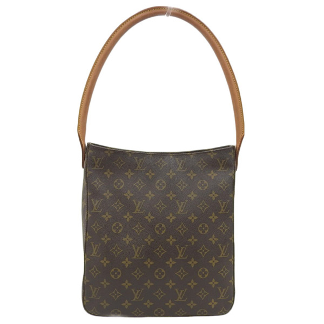 LOUIS VUITTON ルイヴィトン モノグラム ルーピングGM ショルダーバッグ M51145 ブラウン gyショルダーバッグ