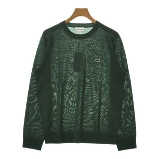 ラコステ(LACOSTE)のLACOSTE ラコステ ニット・セーター 4(L位) 緑 【古着】【中古】(ニット/セーター)