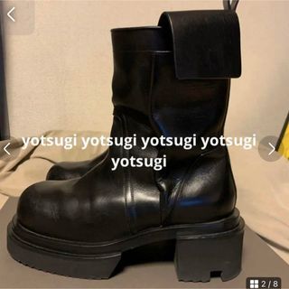 リックオウエンス(Rick Owens)の希少　リックオウエンス　 22ss FOGPOCKET BOUGAN  43(ブーツ)