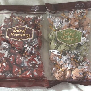 モンロワール サービス袋 リーフメモリー 茶1袋　 定番 1袋　チョコレート(菓子/デザート)