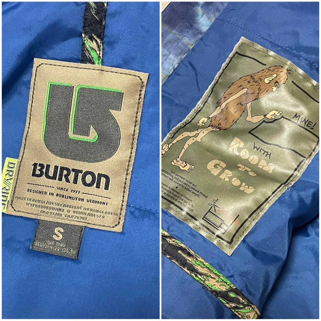 BURTON(バートン)のBARTON バートン スノーボードウェア キッズ 130 スキーウェア スノボ キッズ/ベビー/マタニティのキッズ服男の子用(90cm~)(その他)の商品写真