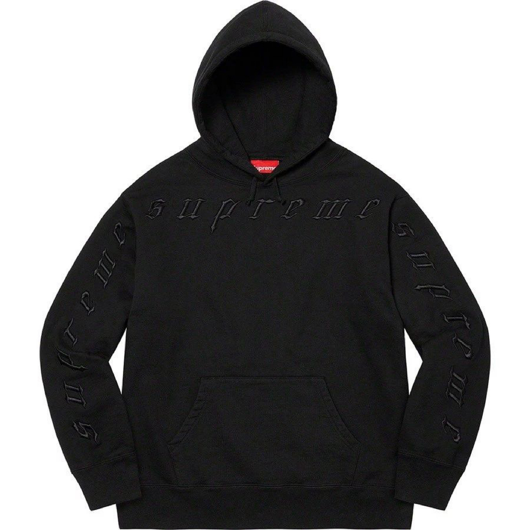 メンズSupreme RaisedEmbroideryHoodedSweatshirt