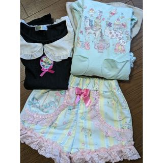 店舗限定色　エコネコワンピース　110cmキッズ服女の子用(90cm~)