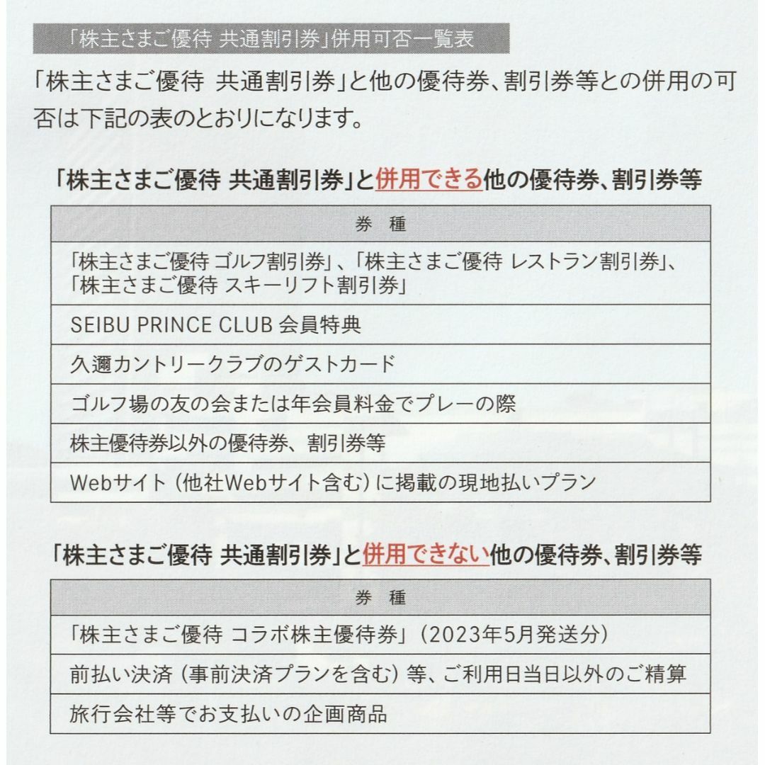 Prince(プリンス)の３０枚※西武※１０００円共通割引券※３万円分※株主優待※おまけ付き チケットの優待券/割引券(その他)の商品写真