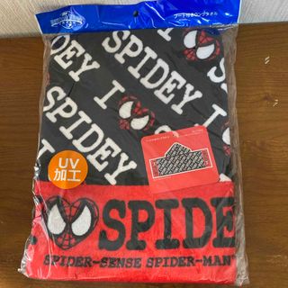 スパイダーマン　フード付きタオル