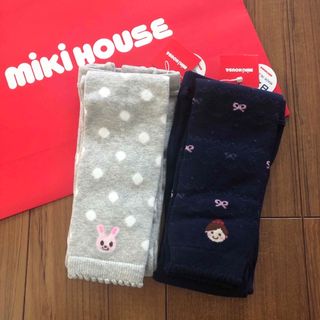 ミキハウス(mikihouse)の【お取置き中】ミキハウス レギンスセット 130(その他)