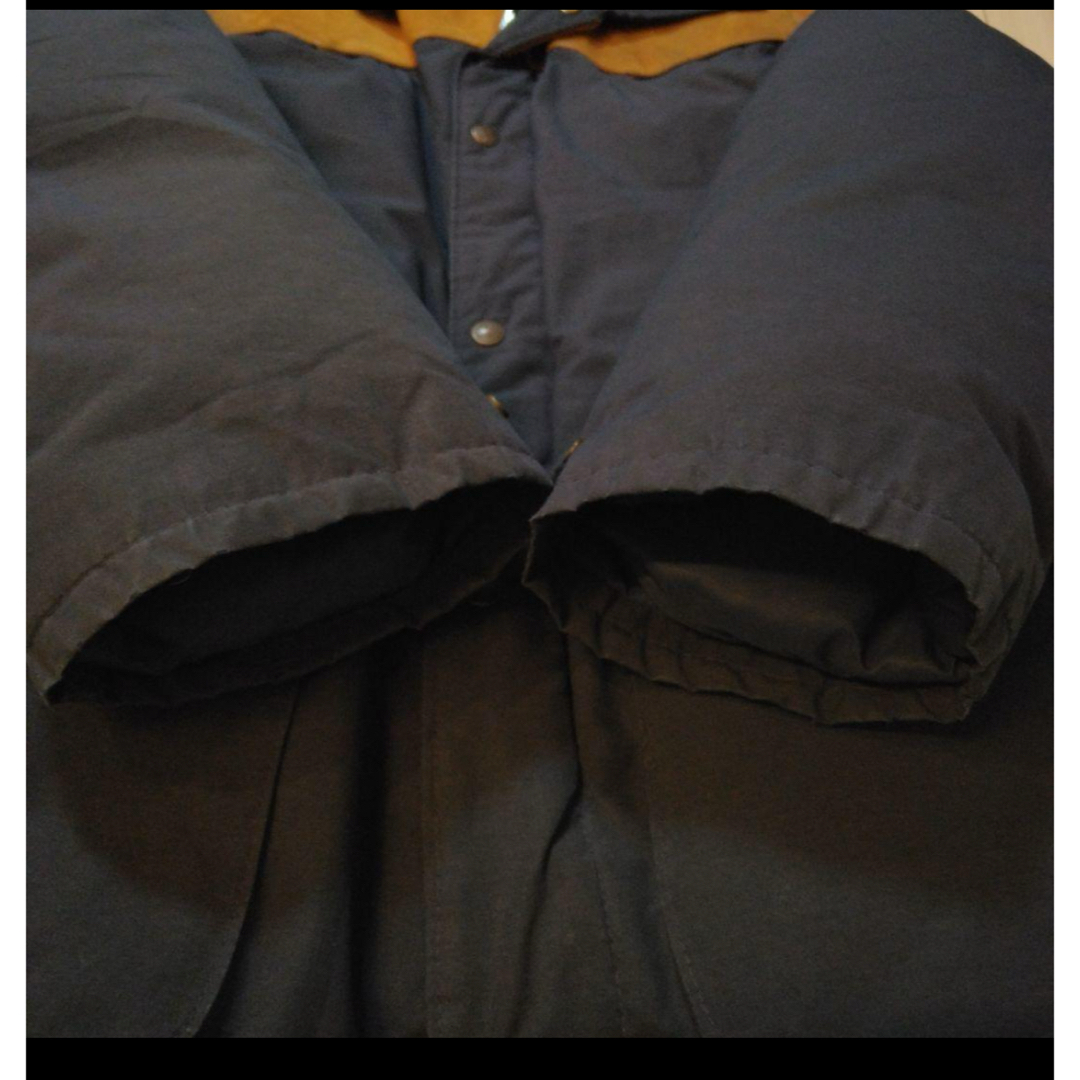 schott(ショット)の【80年代】ショット　レザー切り替えダウンジャケット メンズのジャケット/アウター(ダウンジャケット)の商品写真