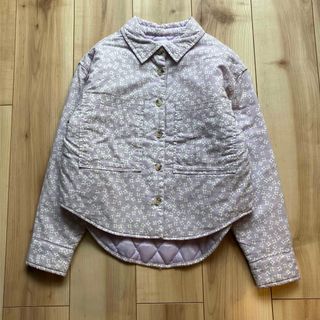 ザラキッズ(ZARA KIDS)のZARA kids 花柄アウター 140(ジャケット/上着)