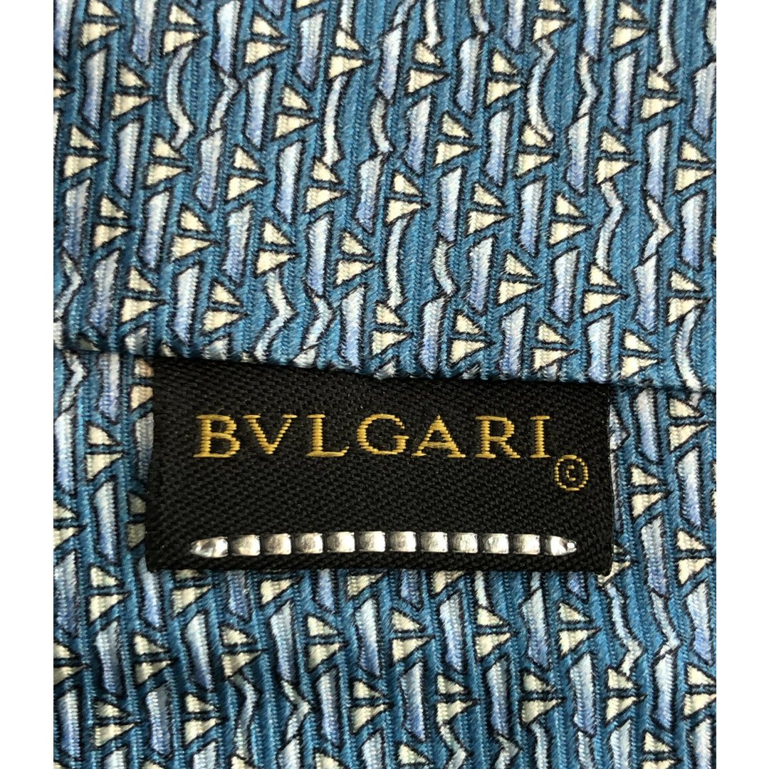 BVLGARI(ブルガリ)のブルガリ Bvlgari ネクタイ シルク100% 総柄    メンズ メンズのファッション小物(ネクタイ)の商品写真