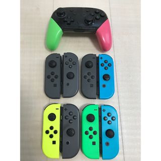 ニンテンドースイッチ(Nintendo Switch)のジャンク✨ニンテンドーSwitch純正ジョイコン＋プロコンセット✨(その他)