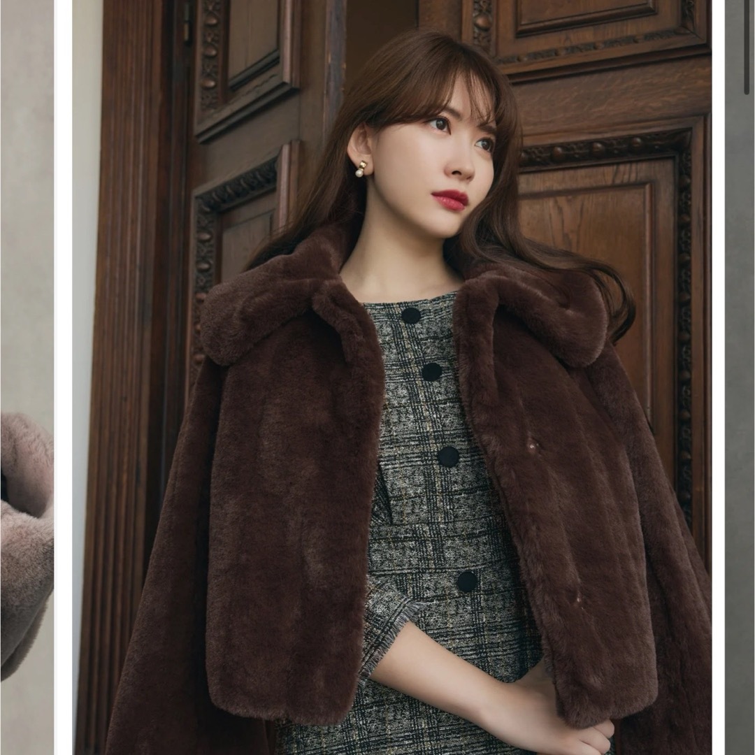 ジャケット/アウターHer lip to ❇︎ Winter Love Faux Fur Coat