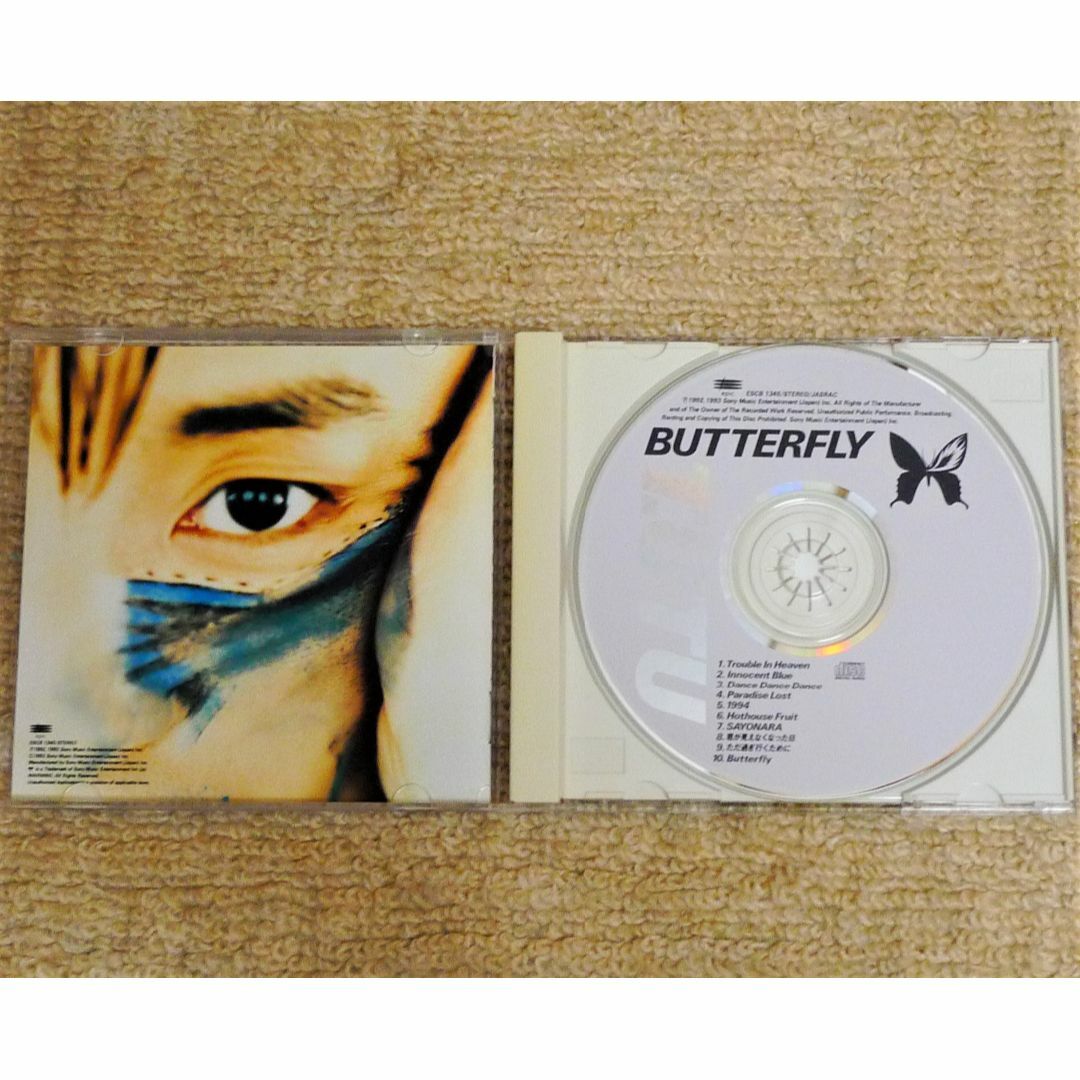 宇都宮隆「Butterfly」T.UTU エンタメ/ホビーのCD(ポップス/ロック(邦楽))の商品写真
