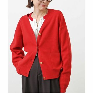 アパルトモンドゥーズィエムクラス(L'Appartement DEUXIEME CLASSE)のアパルトモン：GOLD BUTTON CARDIGAN(カーディガン)