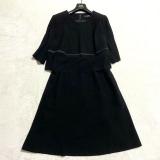 フォーマル/ドレス喪服 セレモニースーツ Aライン ワンピース 上着セット 礼服