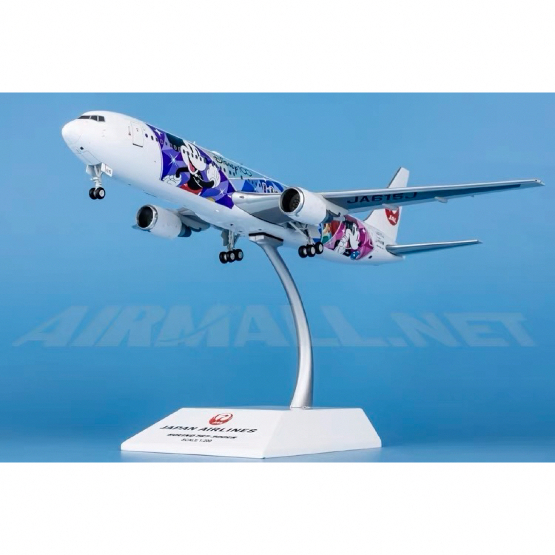 新品@日本航空B767-300ERディズニージェット 1/200の通販 by 新品@日本航空B767-300ERディズニージェット 1/200の通販 by