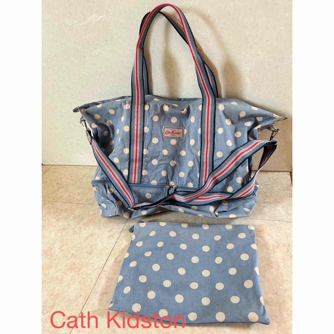 Cath Kidston(キャスキッドソン)のキャスキッドソン Cath Kidston ボストンバック水玉 レディースのバッグ(ボストンバッグ)の商品写真