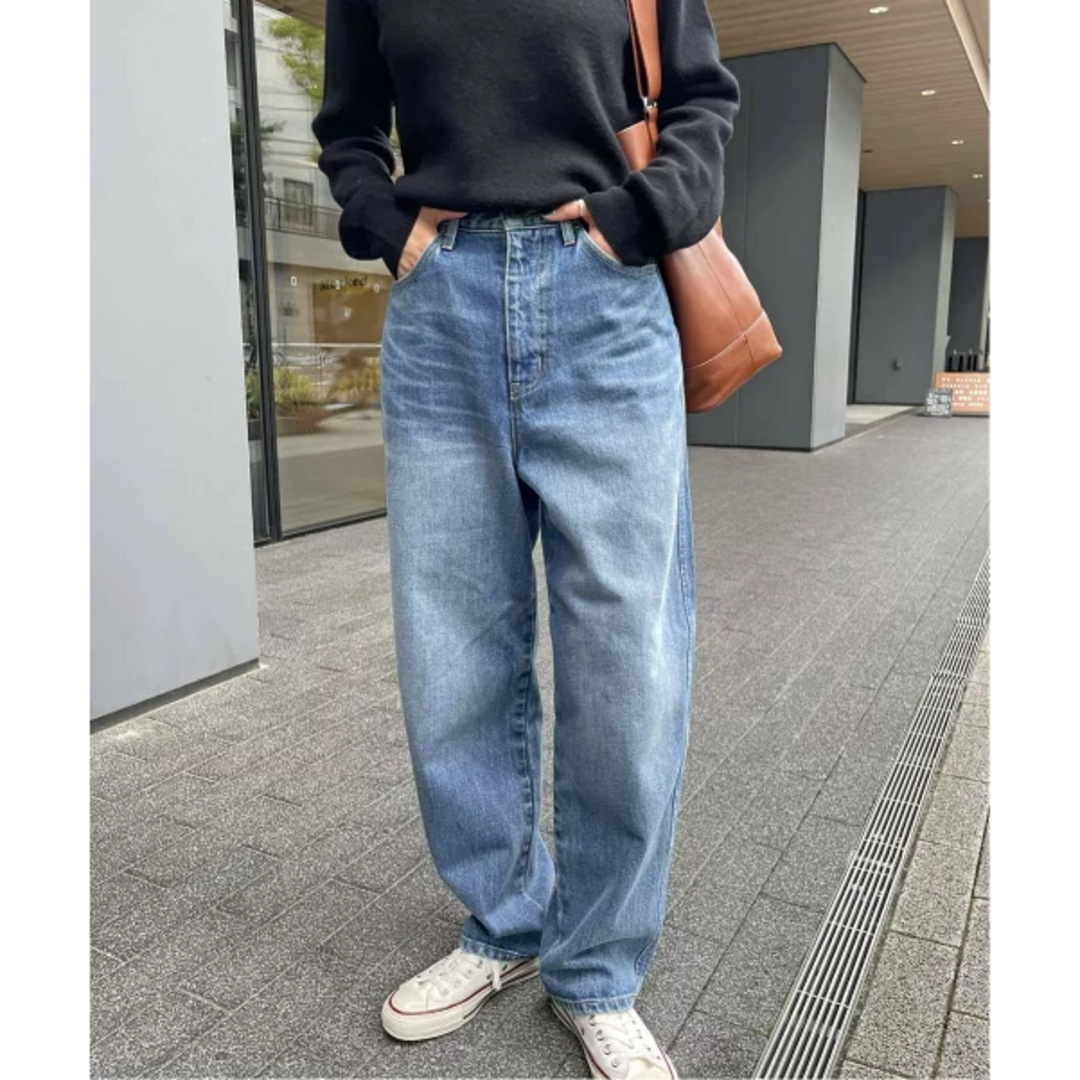 ブルーサイズ51/2 CURVE LINE_DENIM 29 スピックアンドスパン - デニム