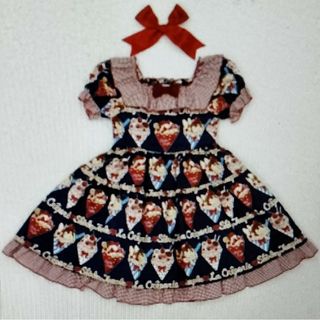 シャーリーテンプル(Shirley Temple)の新品シャーリーテンプル130 シャーリークレープワンピース(ワンピース)