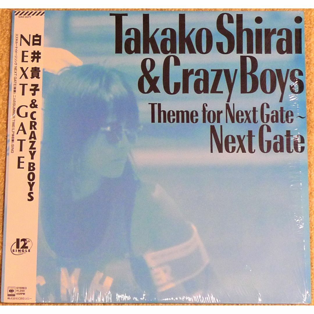 廃盤 12インチシングルレコード　白井貴子 / NEXT GATE エンタメ/ホビーのエンタメ その他(その他)の商品写真