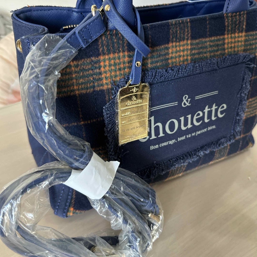 & chouette(アンドシュエット)の& chouette チェック柄　2wayショルダーバッグ レディースのバッグ(ショルダーバッグ)の商品写真