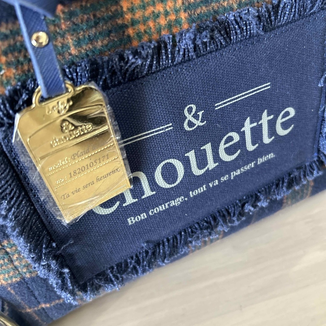 & chouette(アンドシュエット)の& chouette チェック柄　2wayショルダーバッグ レディースのバッグ(ショルダーバッグ)の商品写真