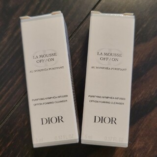 ディオール(Dior)のディオール ラ ムース ピュリフィアン オフ オン 5ml(洗顔料)