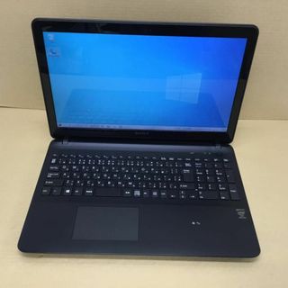 ソニー(SONY)のソニー ノートパソコン SVF15327EJB P(3556U)-1.7GHZ 4GB 1000GB 15.5インチ WIN10H WLAN BLUETOOTH カメラ 10キー(ノートPC)