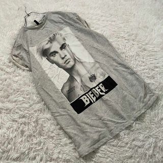 エイチアンドエム(H&M)のDIVIDEO BIEBER H&M (40) ジャスティンビーバー スウェット(Tシャツ(半袖/袖なし))