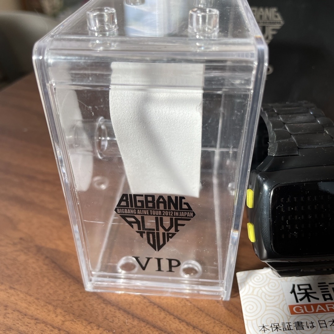 BIGBANG(ビッグバン)の【BIGBANG】BIGBANG VIP特典　時計　ノベルティ エンタメ/ホビーのタレントグッズ(ミュージシャン)の商品写真