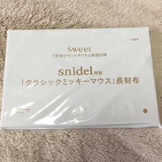 スナイデル(SNIDEL)のsnidel♡クラシックミッキーマウス長財布(財布)