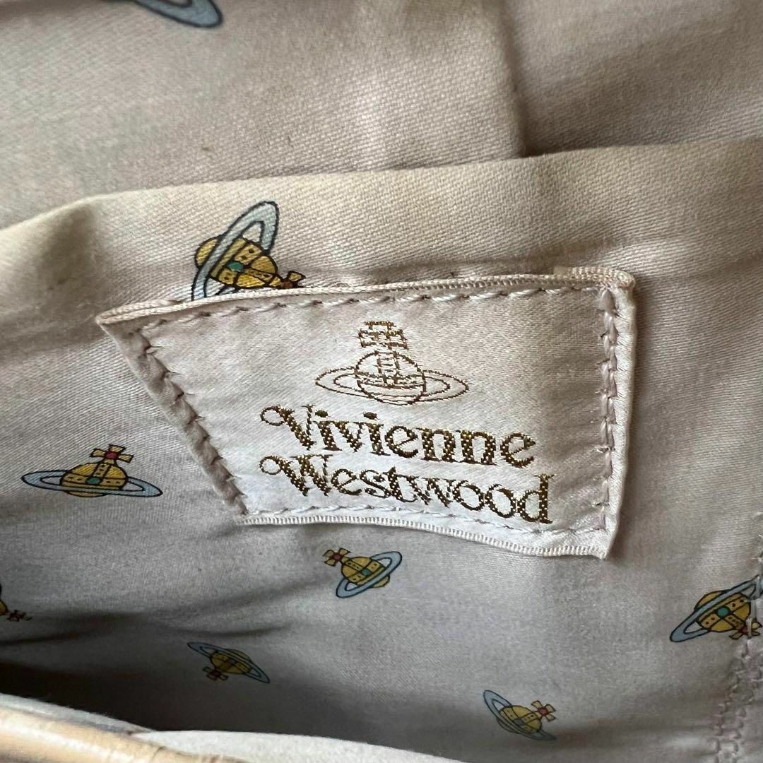 Vivienne Westwood(ヴィヴィアンウエストウッド)のヴィヴィアンウエストウッド ハンドバッグ　トートバッグ　レザー　ブラウン レディースのバッグ(ハンドバッグ)の商品写真