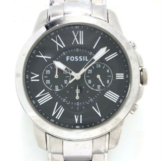 フォッシル(FOSSIL)のフォッシル 腕時計 - FS4736 メンズ 黒(その他)