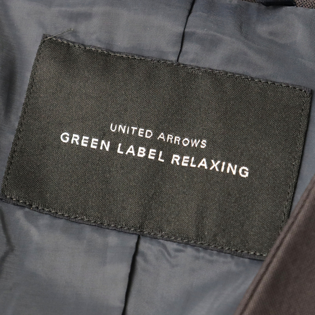 UNITED ARROWS(ユナイテッドアローズ)のユナイテッドアローズ グリーンレーベルリラクシング green label relaxing ノーラペル ジャケット 36/チャコールグレー 【2400013693417】 レディースのジャケット/アウター(その他)の商品写真